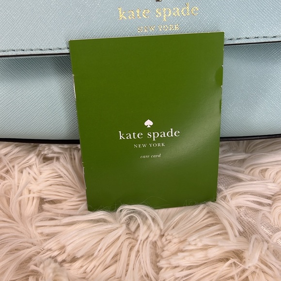 Kate Spade Light (Tiffany) Blue Cedar Street Magnolia Crossbody - Picture 12 of 13